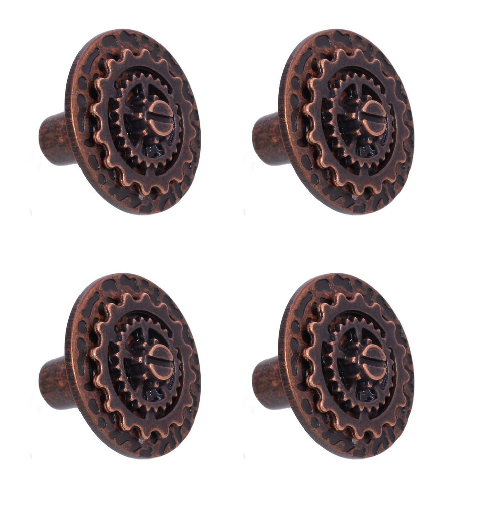 Steampunk Cabinet Knob - Cogs, Gears, Watch Mechanics