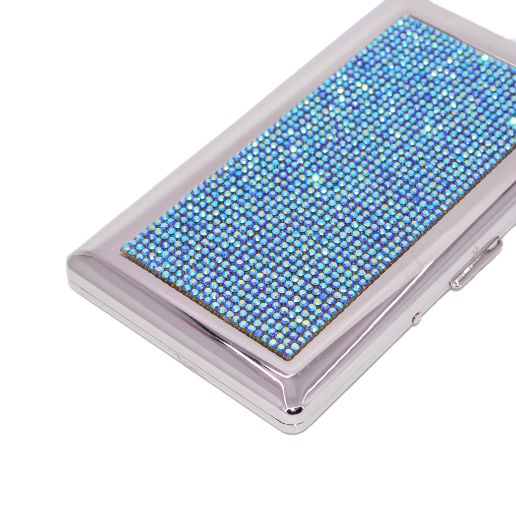 Bling Crystal Rhinestone Cigarette Case for 100s, 120s. KE