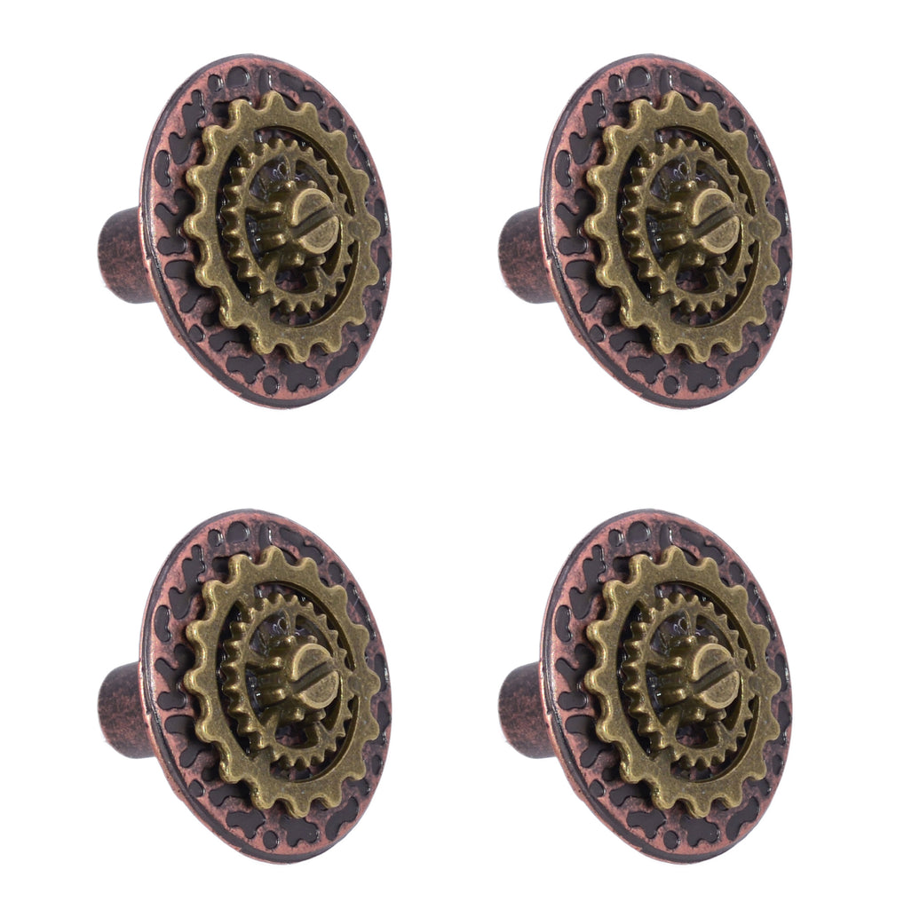 Steampunk Cabinet Knob - Cogs, Gears, Watch Mechanics