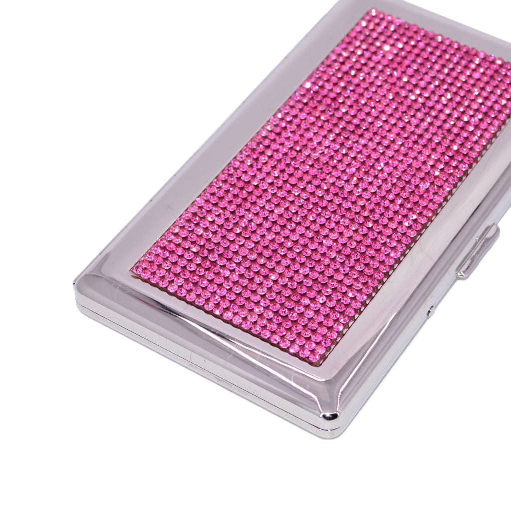Bling Crystal Rhinestone Cigarette Case for 100s, 120s. KE