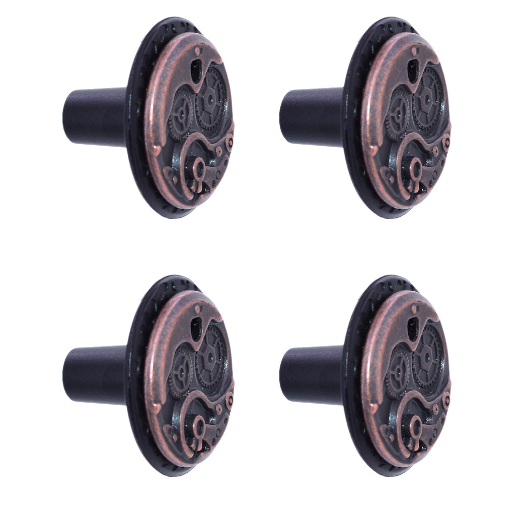 Steampunk Cabinet Knob - Cogs, Gears, Watch Mechanics