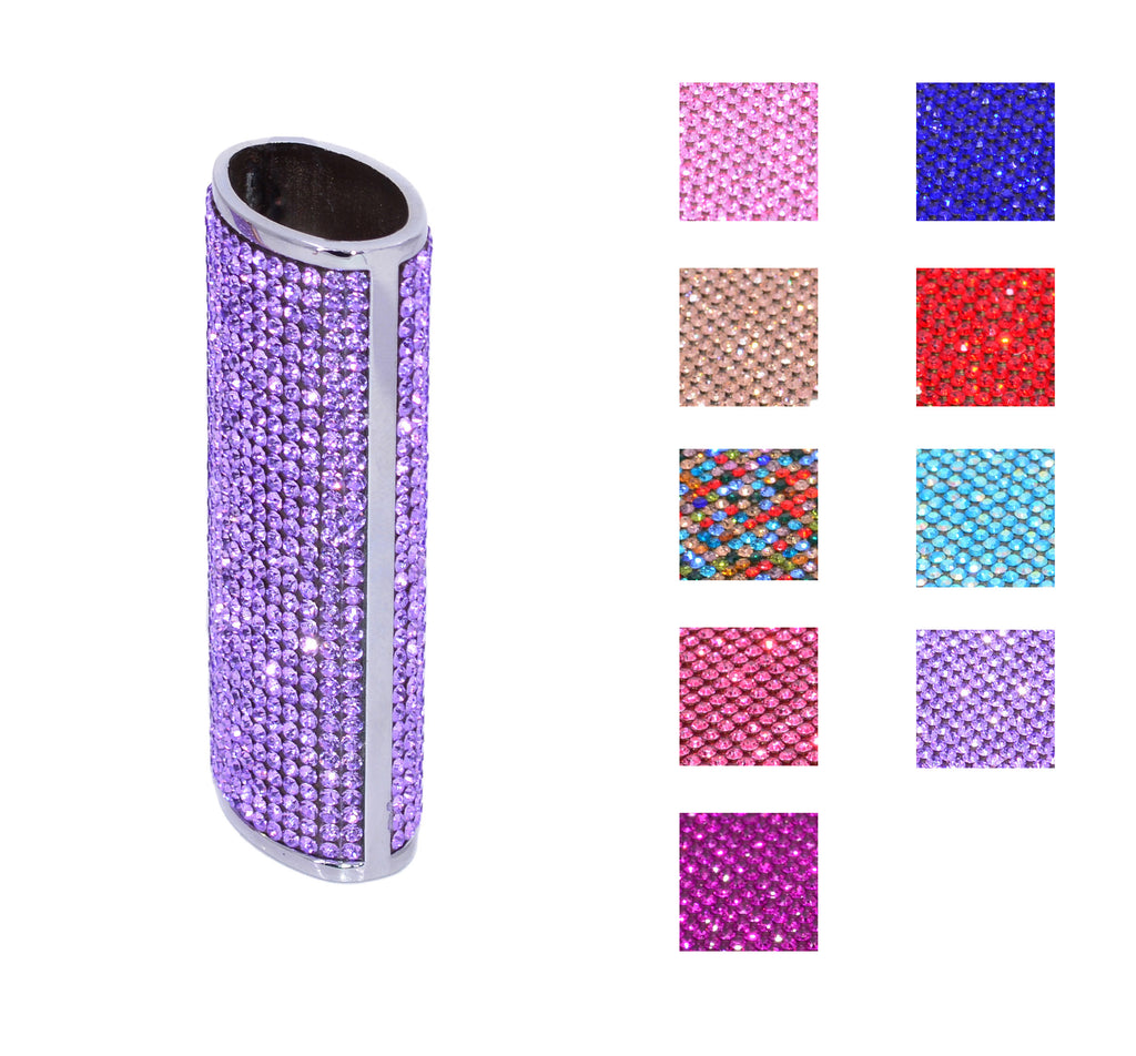 Bling Crystal Rhinestone Lighter Case Cover Sleeve KE