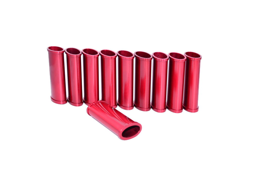 Blank Lighter Cover, Sleeve, or Case for Lighters, Red (10 count)