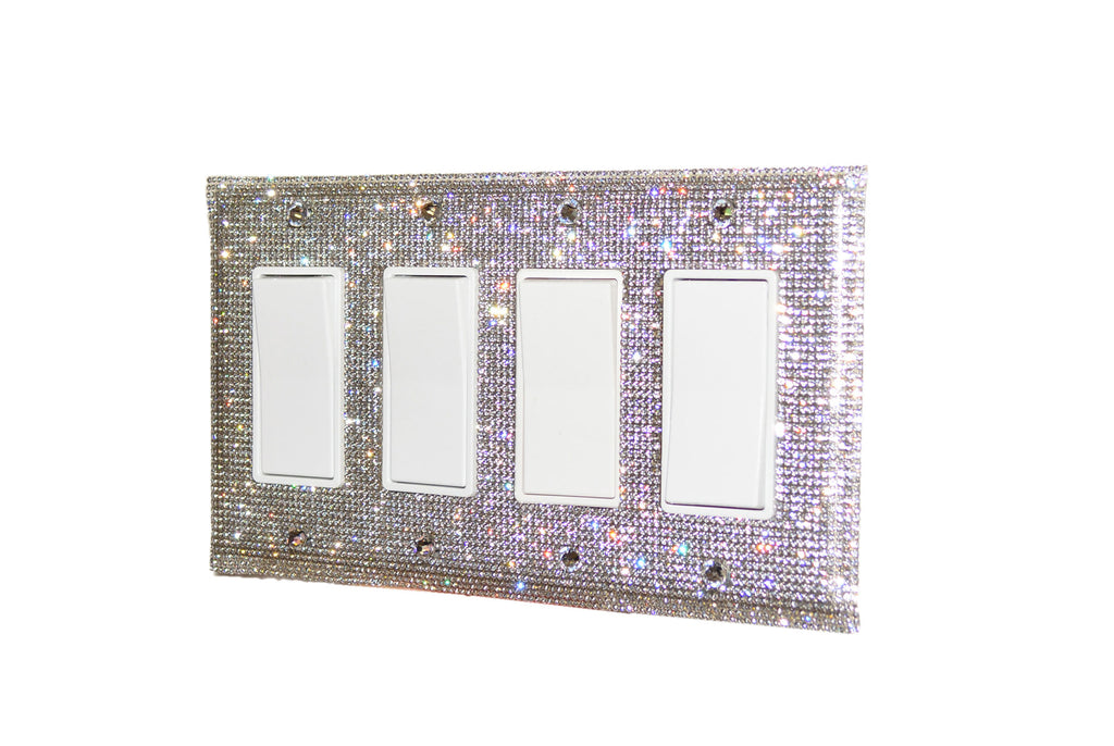 Bling Rhinestone Wall Plate Cover