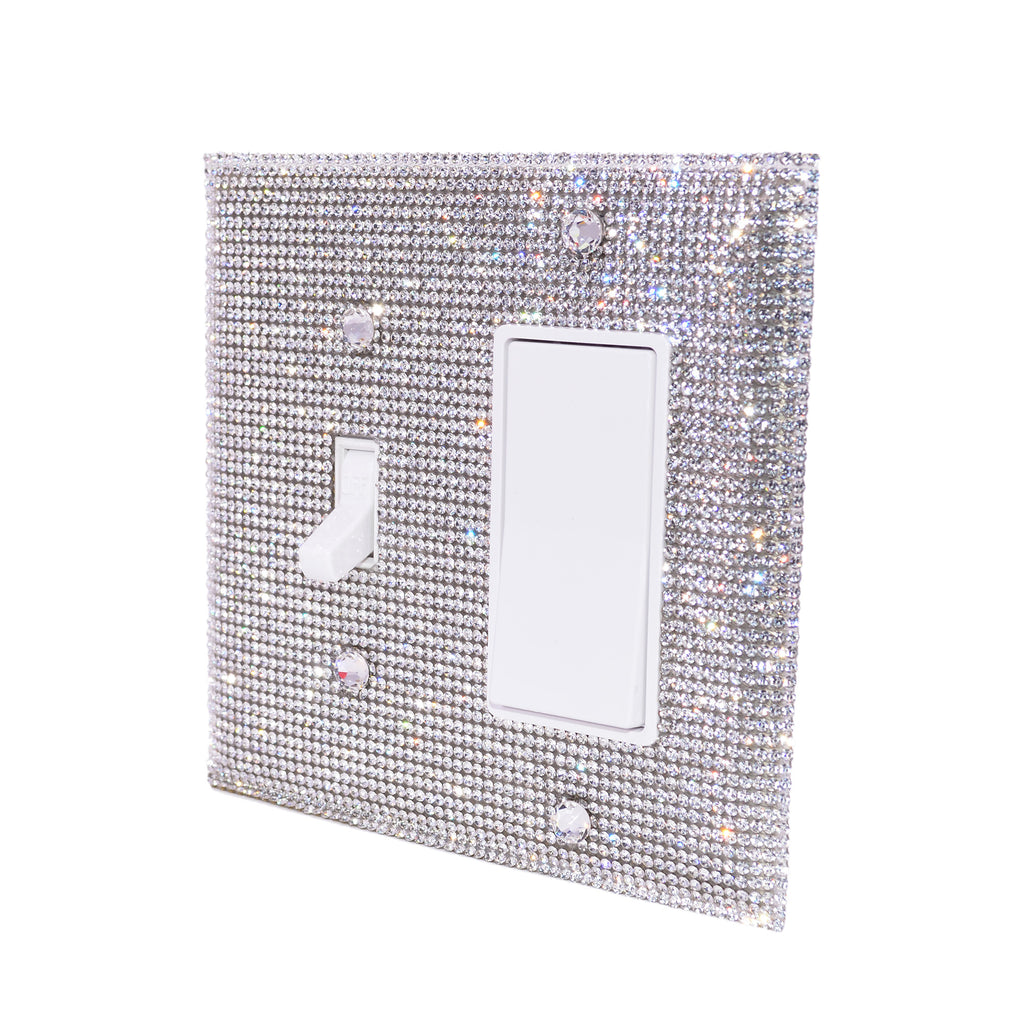 Bling Rhinestone Wall Plate Cover