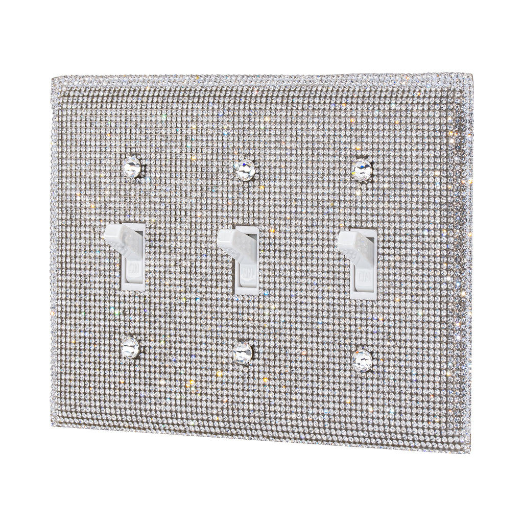 Bling Rhinestone Wall Plate Cover