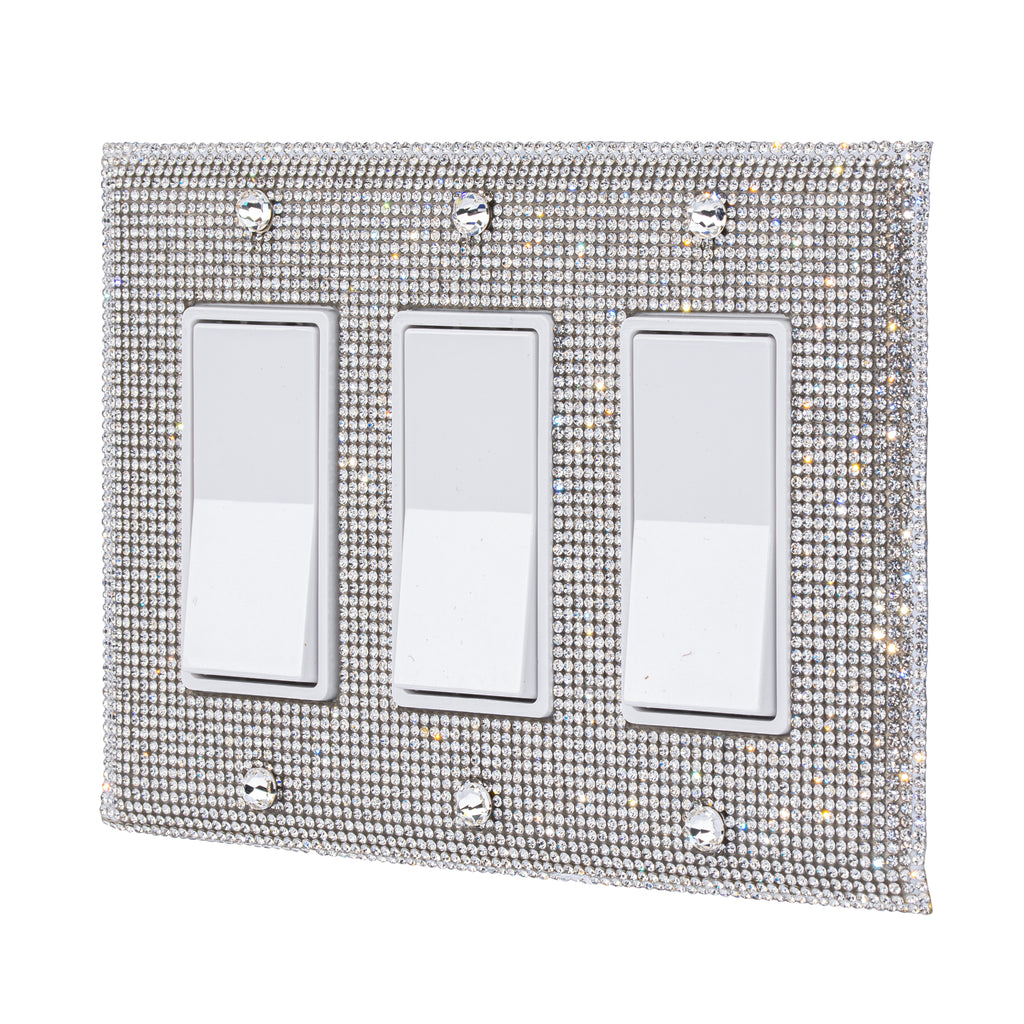 Bling Rhinestone Wall Plate Cover