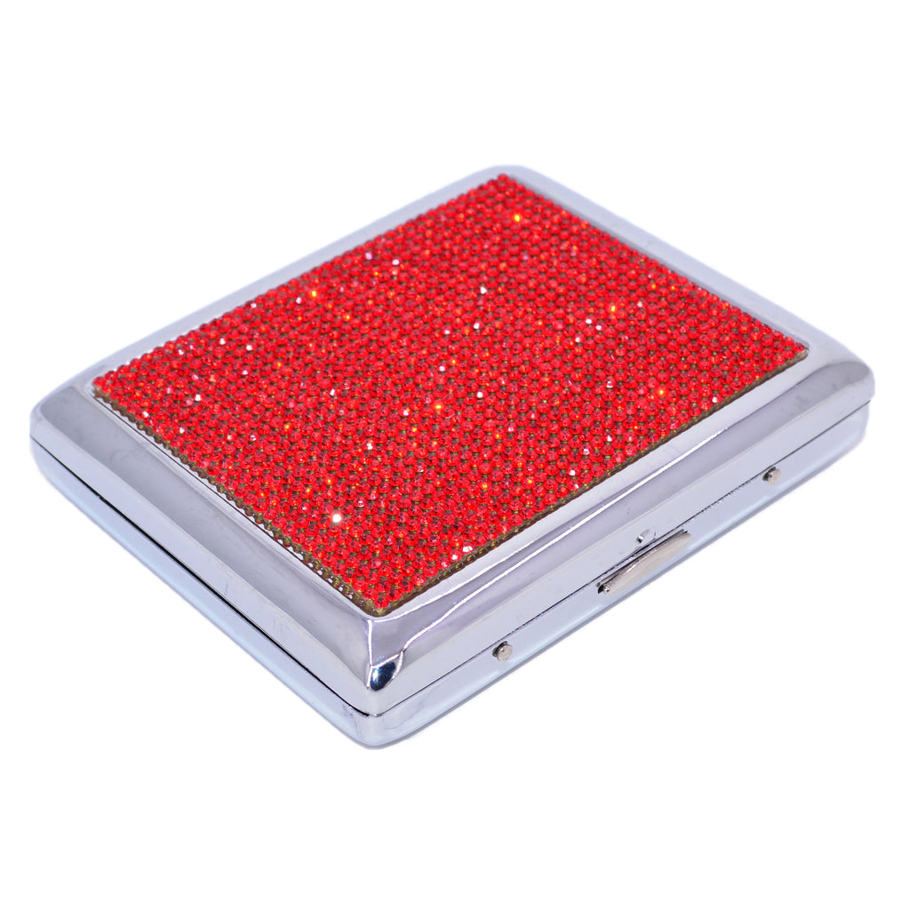 Bling Crystal Rhinestone Cigarette Case for 84mm Shorts KE