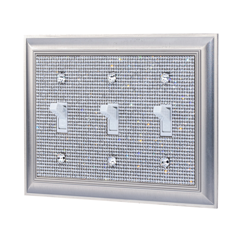 Classy Glam Rhinestone Light Switch and Outlet Covers
