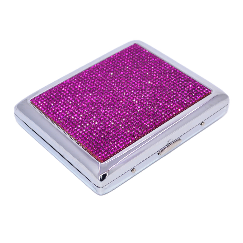 Bling Crystal Rhinestone Cigarette Case for 84mm Shorts KE