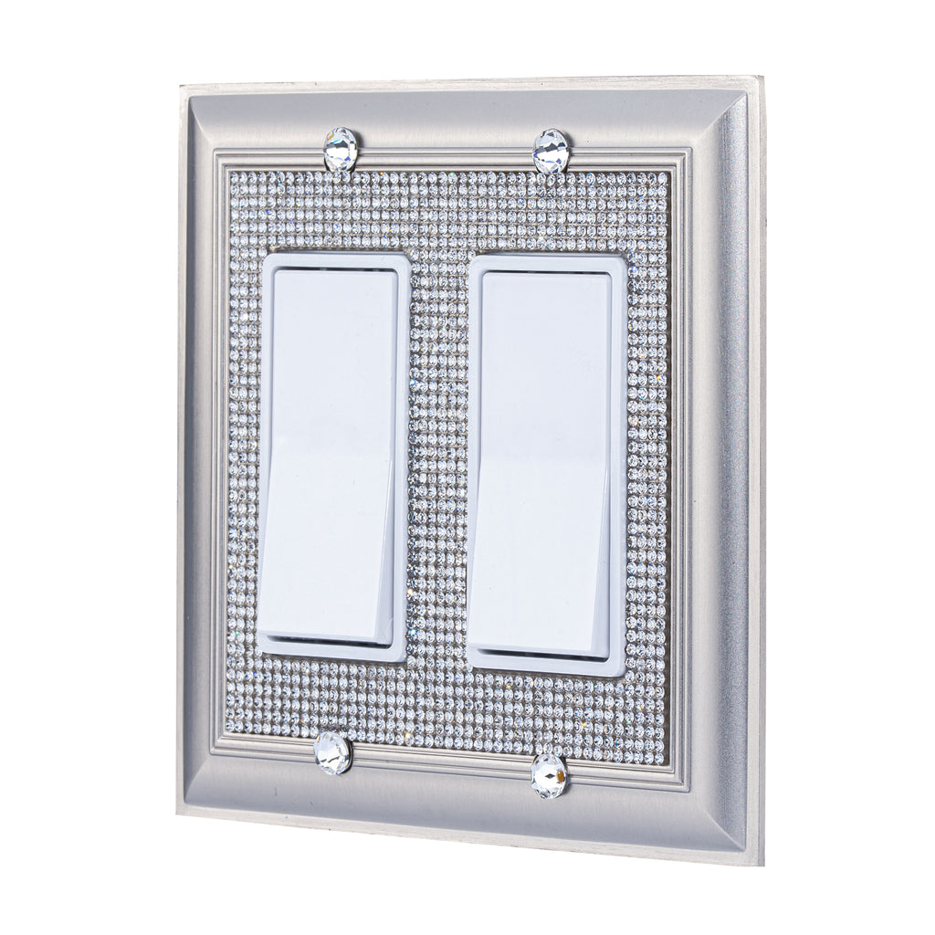 Classy Glam Rhinestone Light Switch and Outlet Covers
