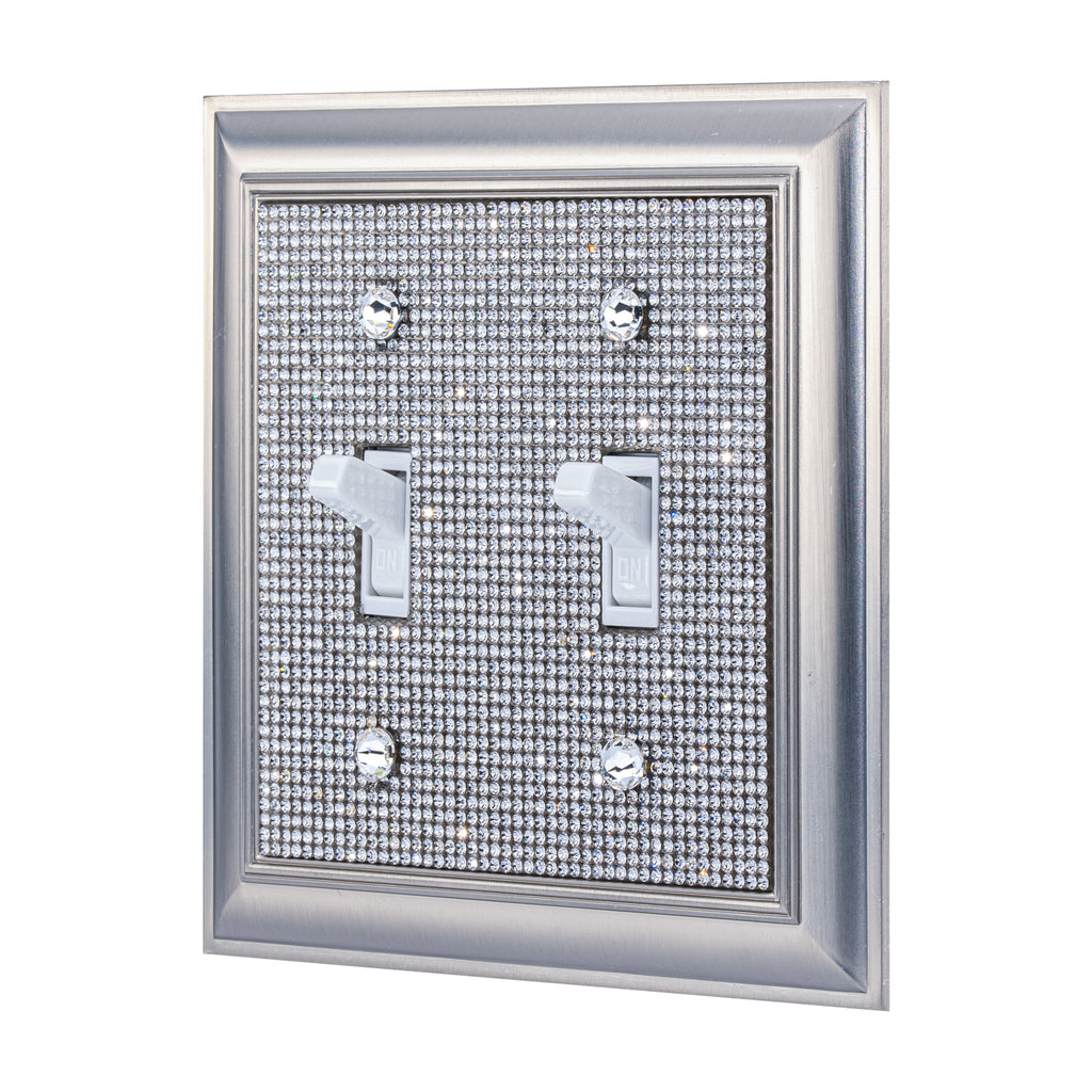 Classy Glam Rhinestone Light Switch and Outlet Covers