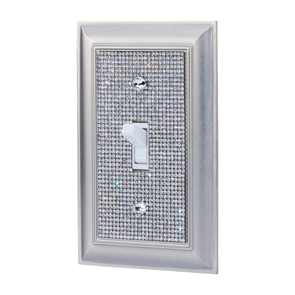 Classy Glam Rhinestone Light Switch and Outlet Covers